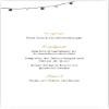 easyprint Personalized Menu Cards – Fairy Light Design – DIN A6, Double-Sided, Orange, 10 pcs view 3