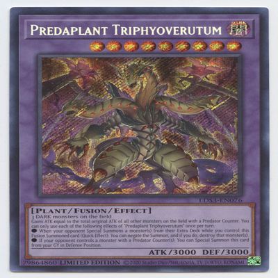YU-GI-OH! Triphyoverutum - LDS3-EN076 - Secret Rare - 1st Edition