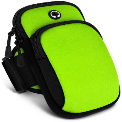 ONEFLOW Premium Sports Armband for Apple iPhone 11 Pro, Green