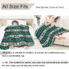 Dolyues Sunflower Bee Gray Fur Throw Blanket – You Are My Sunshine Cozy Fuzzy Plush Blanket, Air-Conditioning Quilt – M view 3