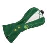 Alvinlite Premium Golf Club Headcovers – PU Leather, Waterproof, Green Jacket Design view 1
