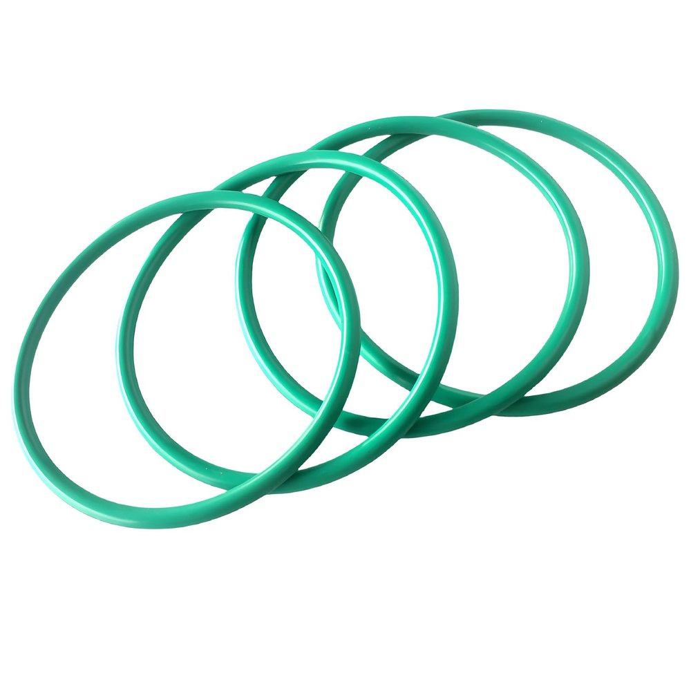 MACHSWON 50 Green FKM Fluororubber O-Rings, 67 mm OD, 63 mm ID, 2 mm Cross-Section