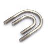 2 pcs M6 316 Stainless Steel U-Bolts, Round Bend, A4-70 (M6 x 63 mm, 5 pcs) view 1
