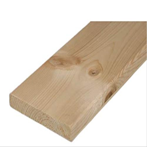 Planed Dried Spruce Boards, 18 mm Thick, 2 m Long (Width: 145 mm)