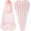CAPAS Short Training Fins for Swimming, Pink, Size S view 1