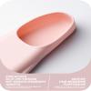 CAPAS Short Training Fins for Swimming, Pink, Size S view 3