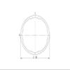 Aluminum Tube D30 - I-Type Profile, Cut to 1000 mm view 2