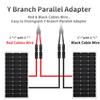 GENORTH 6 mm Solar Y Cable, 1Y2 PV Y Connectors, 2 Pairs view 2
