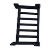WieWin Wine Rack for 36 Bottles, Anthracite Plastic view 3