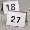 BOCbco Stainless Steel Table Number Cards, Double-Sided, 1–25 view 4