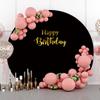 SDOTPMT 1.22 m Black Round Photography Backdrop Cover view 3