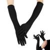 Butyeak Long Satin Gloves for Women, Elbow-Length Evening, Party, Wedding & Opera Costume Gloves view 1