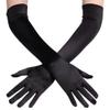Butyeak Long Satin Gloves for Women, Elbow-Length Evening, Party, Wedding & Opera Costume Gloves view 3
