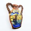 3D Paphos Cyprus Refrigerator Magnet Souvenir Gift, Handmade Resin view 3