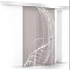 BOSS Black LAVA Interior Glass Sliding Door, 90 x 215 cm, Left view 2