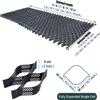 OWIEN Ground Grid Stabilizer for Gravel Driveways, 2 in. Geocell Paver Grid, 5 x 6 m view 3