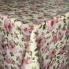 KEVKUS K124A Pink Roses Oilcloth Tablecloth, Rectangular, 140 x 200 cm view 1