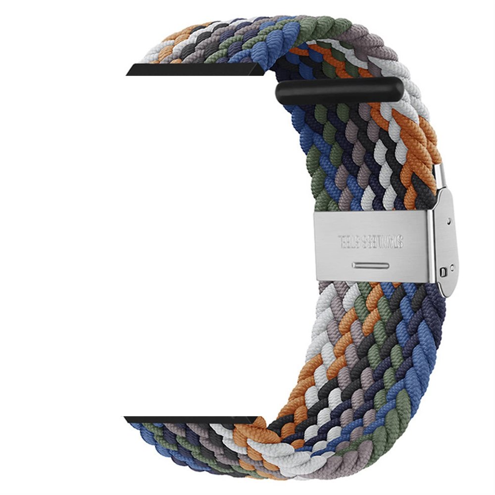 COEPMG Braided Nylon Watch Band with Elastic Buckle for Garmin Fenix 7/7X, 6/6X Pro, 5X/5/3, 945, S60 and S62, QuickFit 26 mm (Color I)