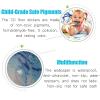 LZMZMQ Self-Adhesive 3D Underwater Vinyl Floor Decal, Blue Bathroom Design, 10/8/6/4/2/1 m view 3