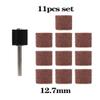 11/102-Piece Sanding Drum Set, Grits 80/120/180, 11 Sanding Bands and Mandrels view 2