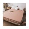 Waterproof Mattress Protector 120x200+28 cm, Khaki view 1