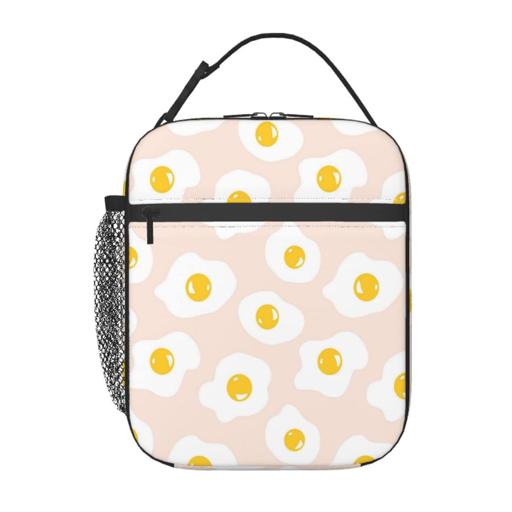 Fried Egg Food Repeat Insulated Lunch Bag
