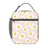 Fried Egg Food Repeat Insulated Lunch Bag view 1