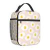 Fried Egg Food Repeat Insulated Lunch Bag view 2