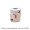 TANGJIANCHENG D30 L35 Aluminum Flexible Shaft Coupling, 12.7–16 mm Bore view 2