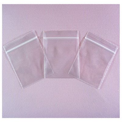 XSY Zip-Lock Bags, 100 Count, 140 x 200 mm, 50 Micron