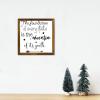 The Foundation of Every State Is the Education of Its Youth Wooden Sign, Inspirational Quote, Framed Wood Wall Decor for Kitchen, Dining Room, or Living Room, 30.5 x 30.5 cm view 3