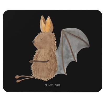 Mr. & Mrs. Panda Sitting Bat Mouse Pad