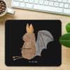 Mr. & Mrs. Panda Sitting Bat Mouse Pad view 2