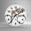 ARTTOR Modern Round Glass Wall Clock 40 x 40 cm, Other - 4194 view 4