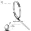 15 cm 304 Stainless Steel Cable Ties, 150-Pack view 2