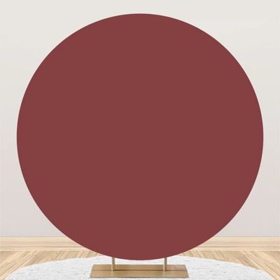 SDOTPMT 1.8 m Red Round Photography Backdrop