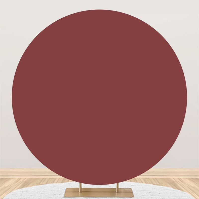 SDOTPMT 1.8 m Red Round Photography Backdrop
