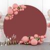 SDOTPMT 1.8 m Red Round Photography Backdrop view 3