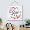 NABRAND Inspirational Farmhouse Wall Decor, Wooden Sign, 12 x 12 in, Happy Mother's Day view 4