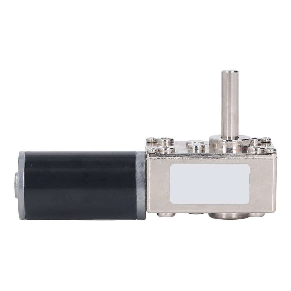 18 W DC Geared Motor, Self-Locking, Reversible, DC 12 V (05 rpm)