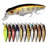 Comcapy 1pc Floating Minnow Fishing Lure, 8.5 cm, 9 g, 3D Eyes, Hard Lure with Treble Hooks (Color: 10) view 2