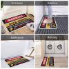 COTECI Basement Bar Warning Beer Refrigerator Rug, Fall House Doormat, Outdoor Pool Decor (65 x 90 cm) view 4