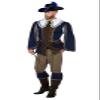 WILBERS & WILBERS Aramis Musketeer Costume for Men view 1