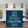 Stuff4 Fantastic 43rd Birthday Card for Uncle view 3