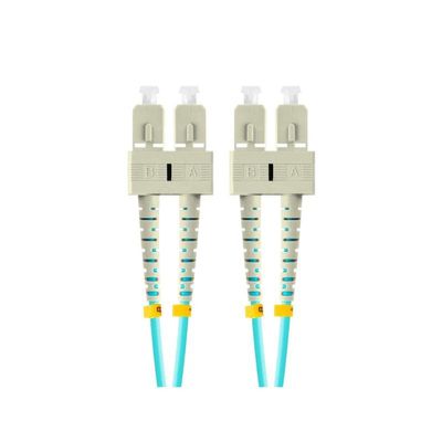 Lanberg MULTI SC/UPC-SC/UPC Duplex OM3 50/125 LSZH Blue 2 m Fiber Optic Cable