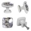 Eagle Owl and Polar Owl Drawer Knobs, 4-Piece Set view 4