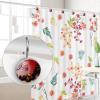 12-Pack Decorative Stainless Steel Shower Curtain Hooks, Happy Halloween Pumpkin view 4