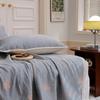 Lightweight Cozy Bed Blanket, 150 x 200 cm, Textured Plush Blanket, 200 x 230 cm Bedspread for All Seasons view 4