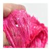 Sparrow Angel 17 cm Fringe Trim, Laser Tassel Fringe for Show Clothing, Crafts, Dresses, Skirts & Decoration (White AB, 1 Yard) view 3