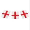 Henbrandt St. George's Cross Party Bunting, 10 m, 20 England Flags view 1